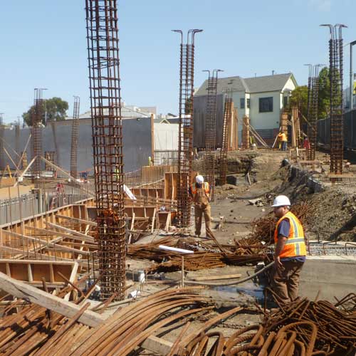 construction of Tennessee Street