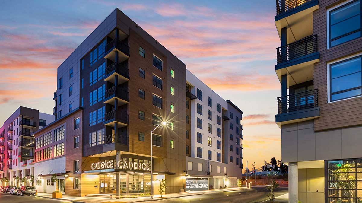 rendering of Cadence apartments